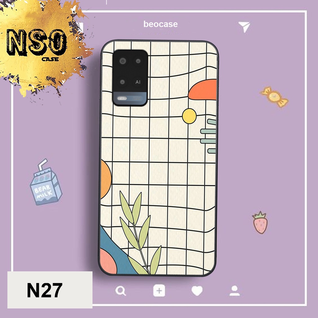 HÀNG MỚI  Ốp Oppo A54 - Oppo A74 - Oppo A94 - Oppo A55  In hình họa tiết đẹp