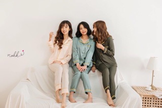 Bộ lụa trơn Nohk