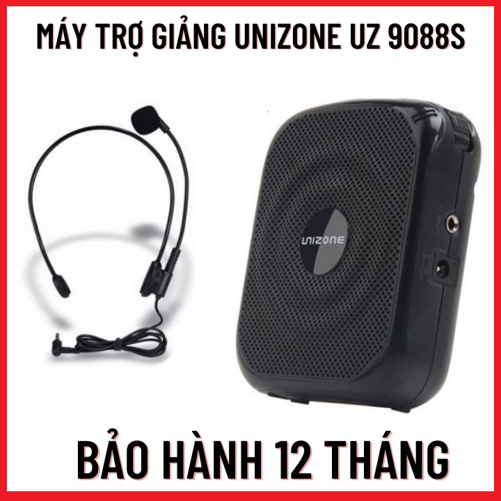 Máy Trợ Giảng Không Dây Unizone UZ9088s-Micro Trợ Giảng Khuếch Đại Âm Thanh Hàn Quốc-Giọng Nói Tự Nhiên-BH Tháng