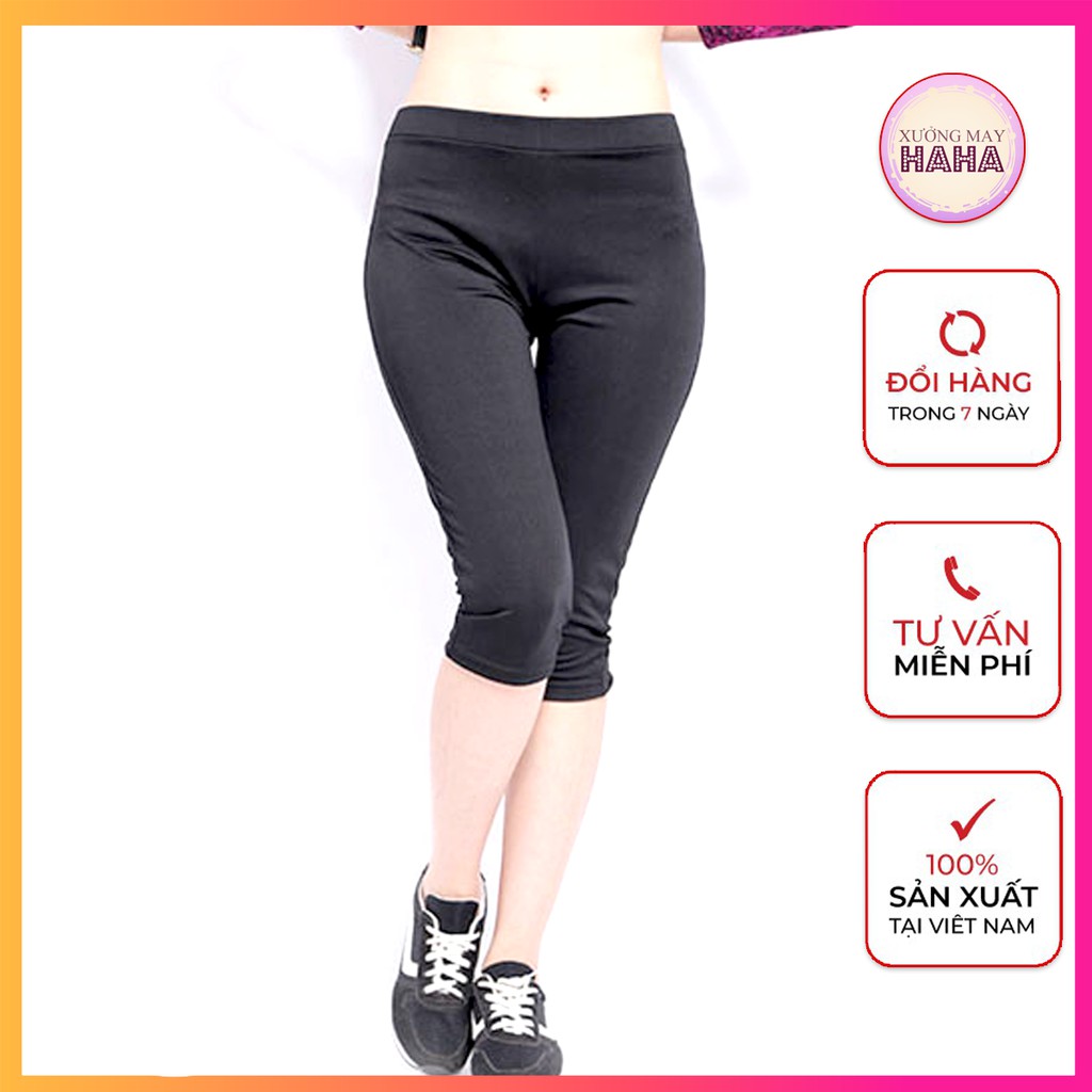 Quần legging nữ lửng thể thao, Quần legging lửng nữ bigsize