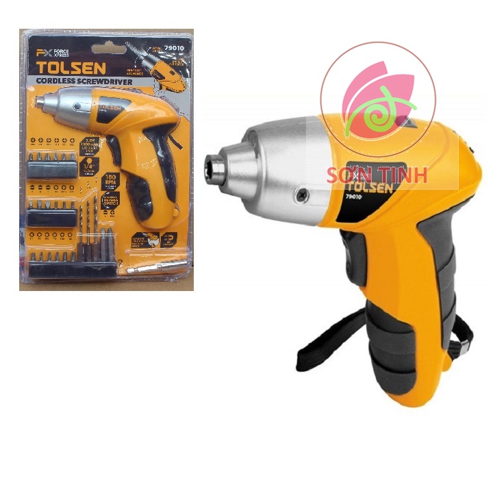 Bộ vặn ốc vít pin Tolsen 79010