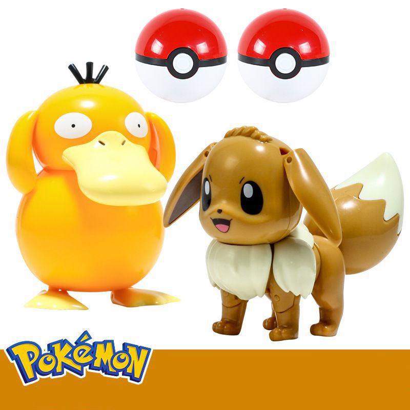 Mới Đồ Chơi Quả Bóng Pokemon Biến Hình Thú Vị Cho Bé