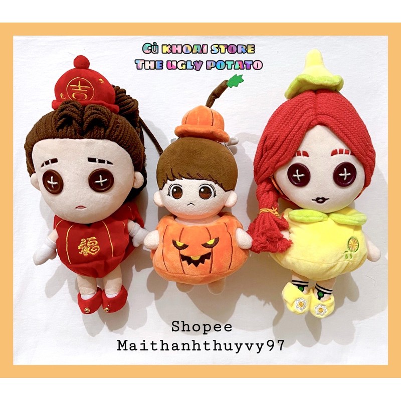 [Identity V &amp;20cm] Set bình sữa cho doll - Set sữa chanh cho doll - Outfit cho doll identity - Đồ cho doll identity