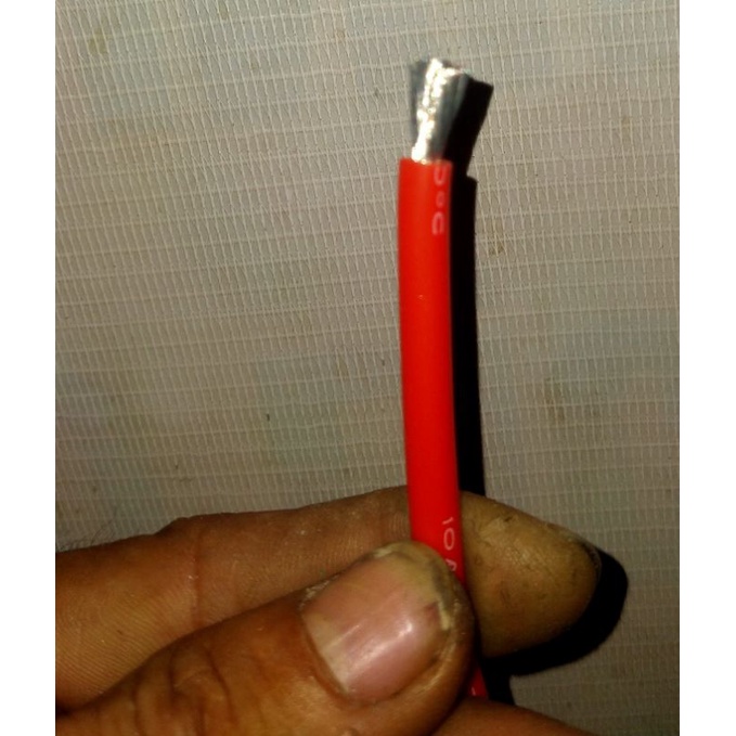 Dây nối acquy 2 đầu ép cos sẵn dây chịu tải cao chống cháy chuyên dụng cho hàn cell pin hoặc sử thiết bị công xuất lớn