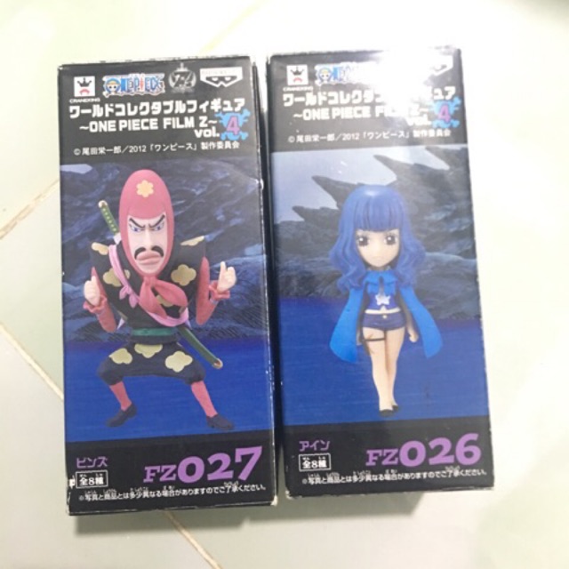 Figure One Piece Flim Z Vol 4 FZ026-027Full Box Tem Vàng Chính Hãng