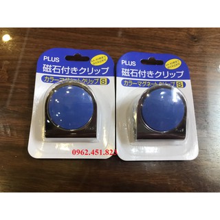 2vỉ Kẹp từ tính Plus nhỏ 34mm - Nam châm dính bảng.