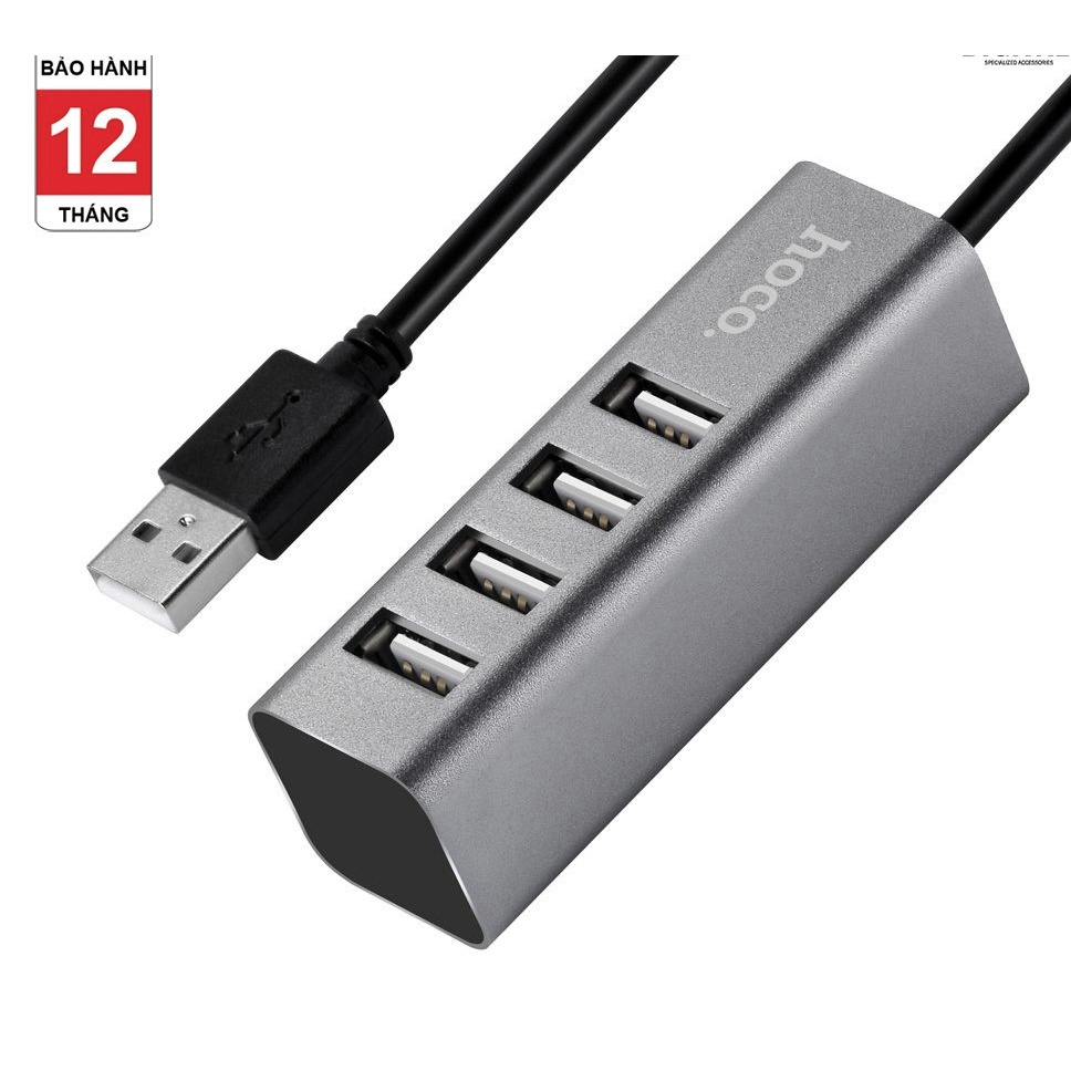 Hub Usb 4 cổng USB Hoco HB1 Chính Hãng