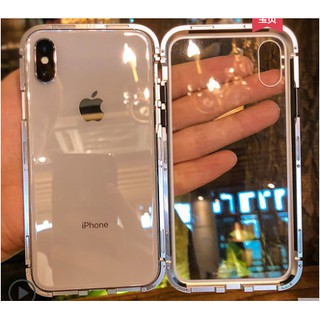 9H LIKGUS IPHONE X 8PLUS 7X PLUS 7PLUS 6PLUS GLASS PROTECTOR MAGNETIC MAGNETIC ADSORPTION CASE Xs Max
