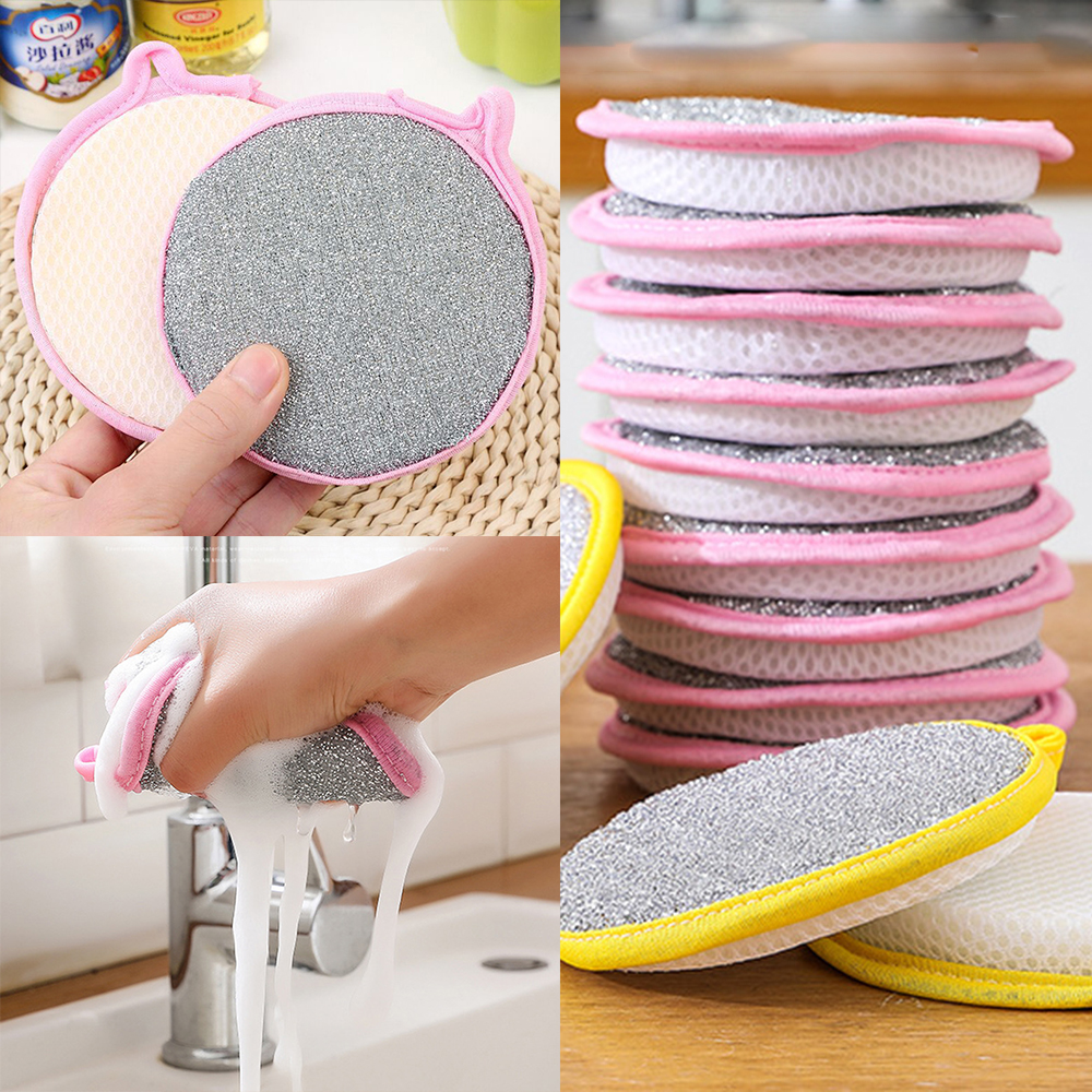 Miếng mút xốp rửa chén hai mặt tiện lợi