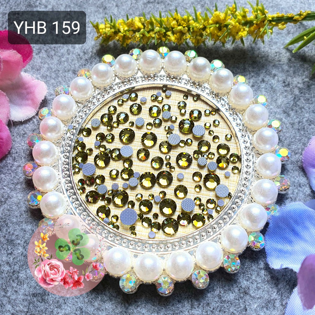 Mã YHB 159 . Đá YHB đính trang trí móng siêu lấp lánh. Hàng chuẩn loại A.