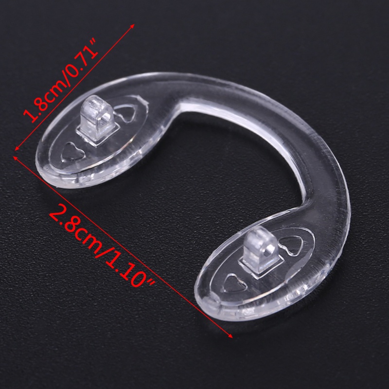 Xy Set 2 Miếng Đệm Mũi Bằng Silicon Mềm Hình Hộp Chữ u Cho Trẻ Em