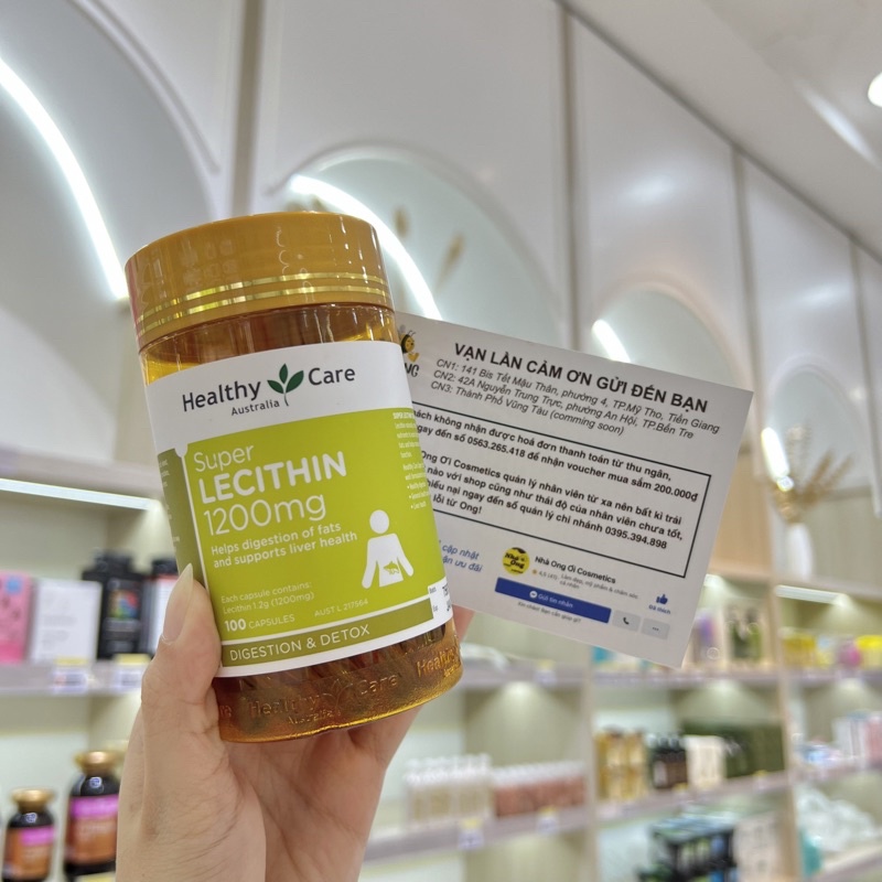 Mầm đậu nành Healthy Care Super Lecithin 1200mg
