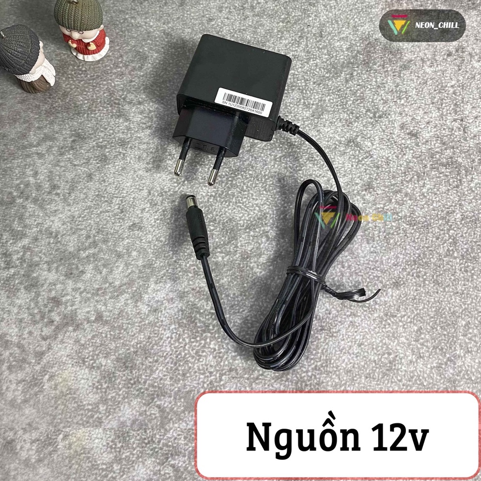 Nguồn 12v- 1A Mới dành cho led 12v, Camera, WIfi, Modem, Jack DC 5.5*2.1mm, Hàng viettel chuẩn - Mixj_Decor