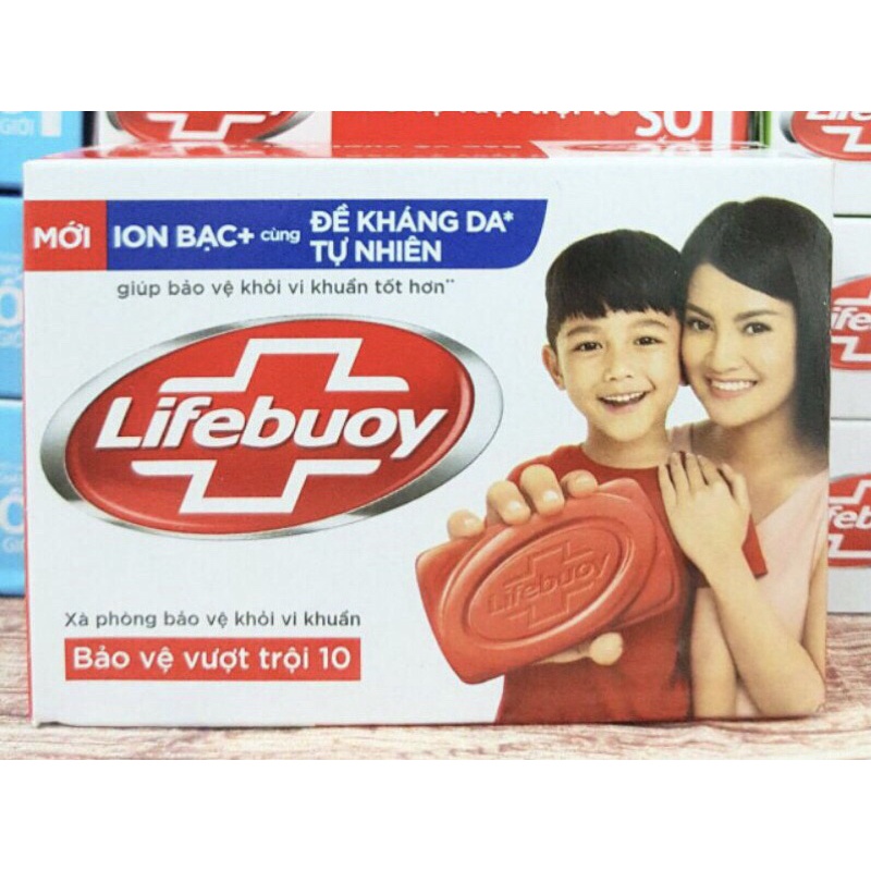 Xà bông cục lai boi Lifebuoy diệt khuẩn