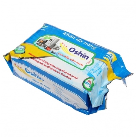 Khăn Ướt Lau Bếp Đa Năng Oshin 50 Tờ