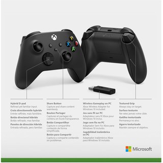 Tay cầm Xbox series X|S + Wireless Adapter