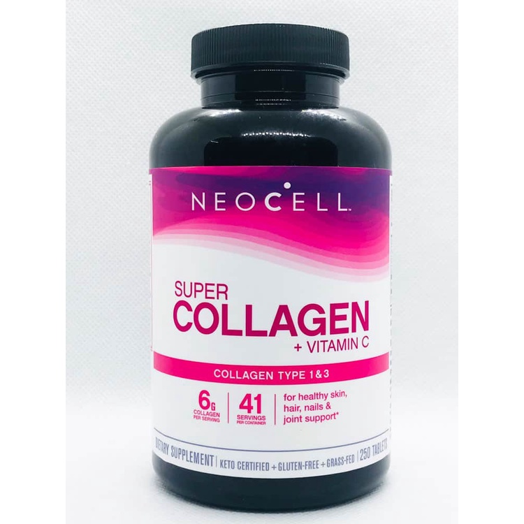 Giữ làn da luôn tươi trẻ với viên uống Neocell Super Collagen Type 1&3 250 viên