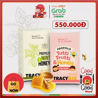 [🆆🅴🅻🅻🅽🅴🆂🆂] Combo keo ong xanh hương vị Bạc hà & Trái cây (ho viêm họng...)