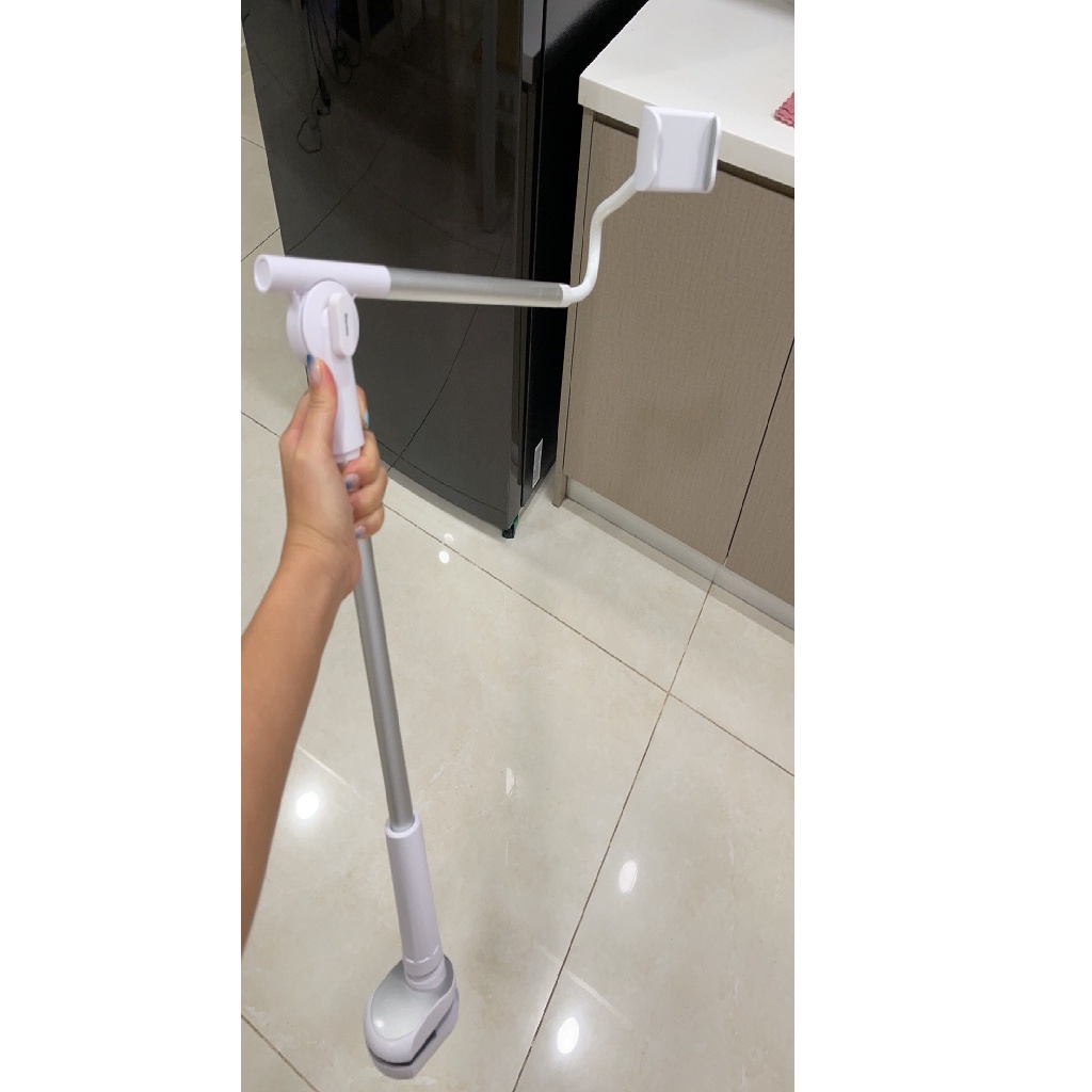 CHÍNH HÃNG Đế kẹp điện thoại trên bàn, giá kẹp điện thoại ipad đầu giường baseus flexible holder - CCN