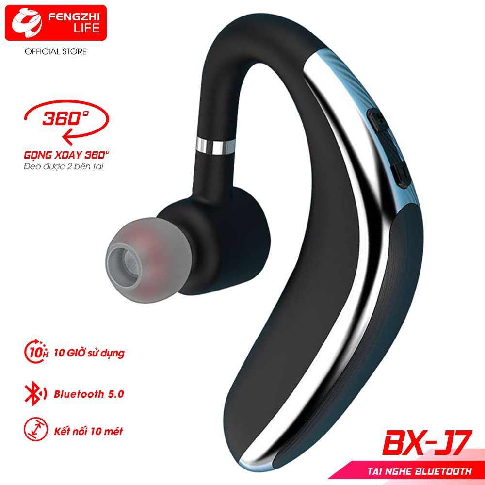 Tai nghe bluetooth FENGZHI BXJ7 xoay 360 chính hãng cho iPhone Samsung OPPO VIVO HUAWEI XIAO tai nghe không dây