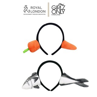 [QUÀ TẶNG KHÔNG BÁN] Cài tóc Girlz Only hình Carrot/ Con cá xinh xắn