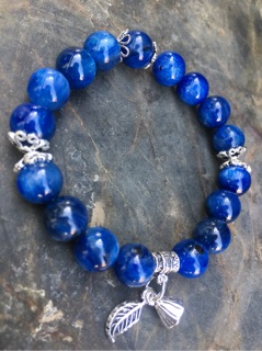 Vòng tay kyanite phối Bạc