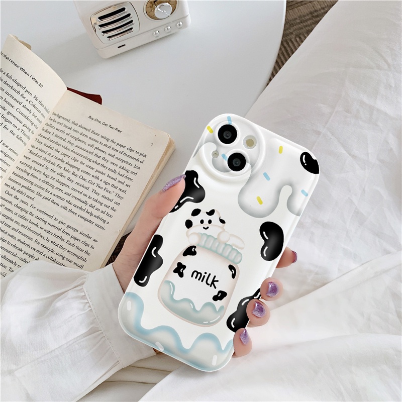 Ốp lưng iphone đệm khí phone milk tea 6/6plus/6splus/7/7plus/8/8plus/xs/11/12/13/pro/max/plus/promax - SALE SỐC B5-22