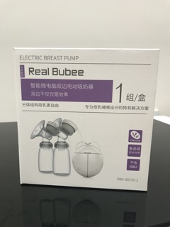 Máy hút sữa điện đôi Real bubee [Máy vắt sữa điện, Máy hút sữa điện]