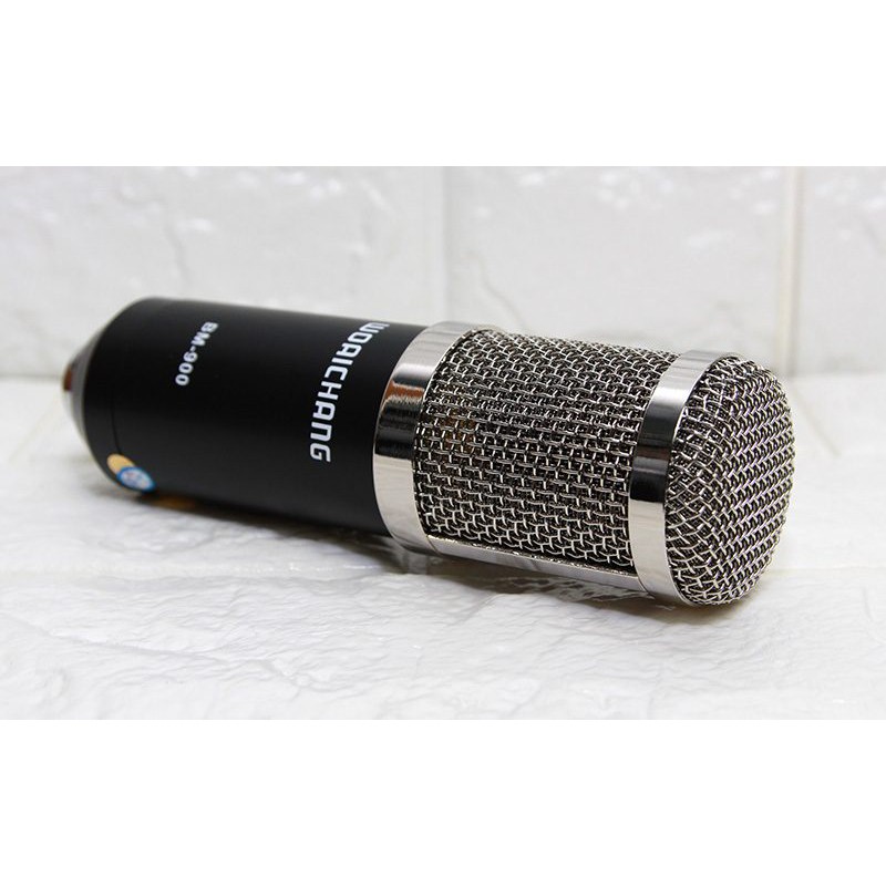 Mic thu âm - Livestream BM900 chuyên dùng cho soundcard, mixer... Mic thu âm tốt, hát karaoke hay