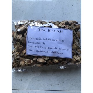 Trái dứa gai- dứa dại phơi khô 1 ký