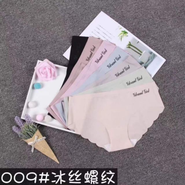 Quần Lót Nữ ❤️ Quần Lót Nữ Su Tăm Không Đường May Co Dãn Cạp Chéo | BigBuy360 - bigbuy360.vn