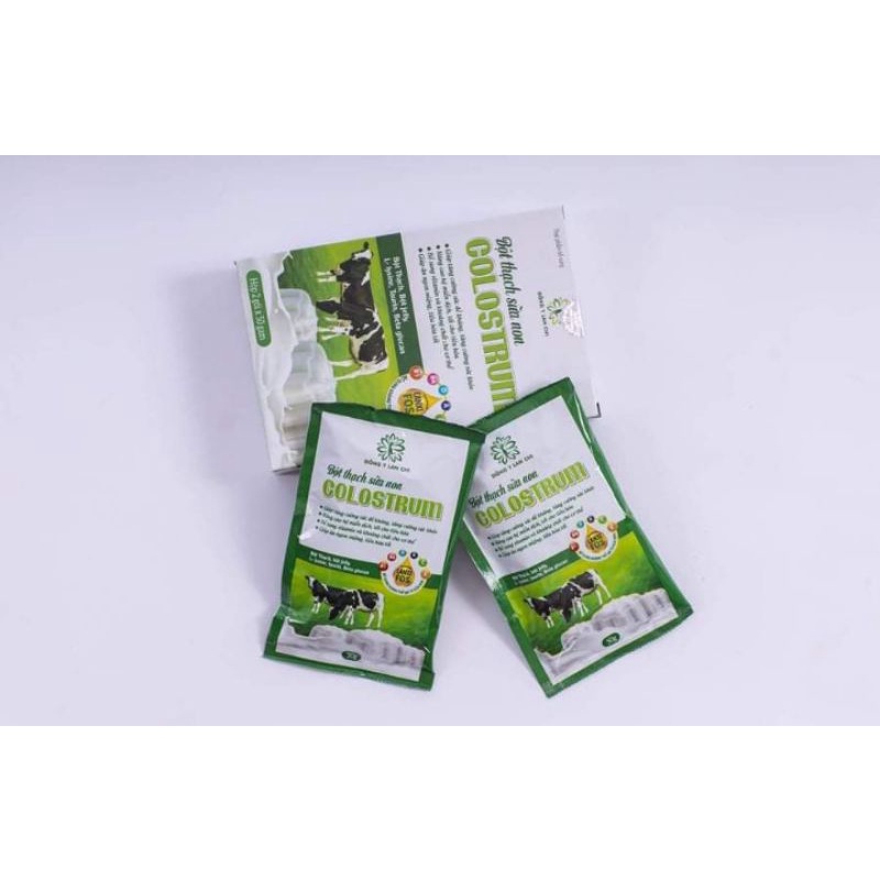 Bột Thạch Sữa Non Colostrum | ĐÔNG Y LAN CHI - làm thạch rau câu, tăng cường sức đề kháng, tốt cho tiêu hoá