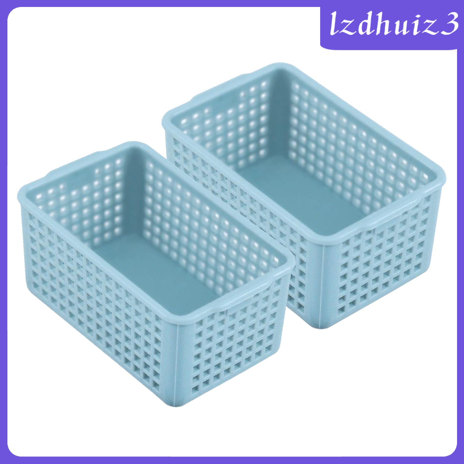 Set 2 Giỏ Đựng Đồ Mini Tỉ Lệ 1: 12 Cho Nhà Búp Bê