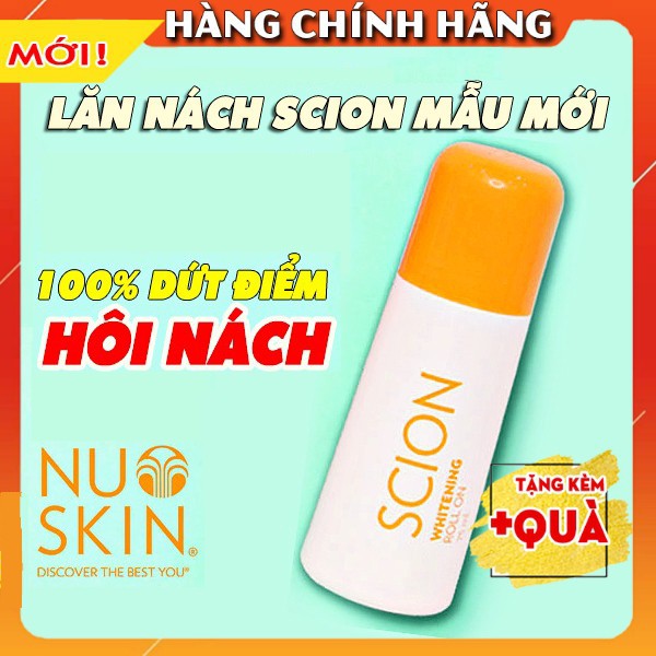 (Chính Hãng) Lăn Nách Scion Khử Mùi Cơ Thể Đặc Biệt Hôi Nách Hôi Chân + Tặng 1 Mặt Nạ Dưỡng Da