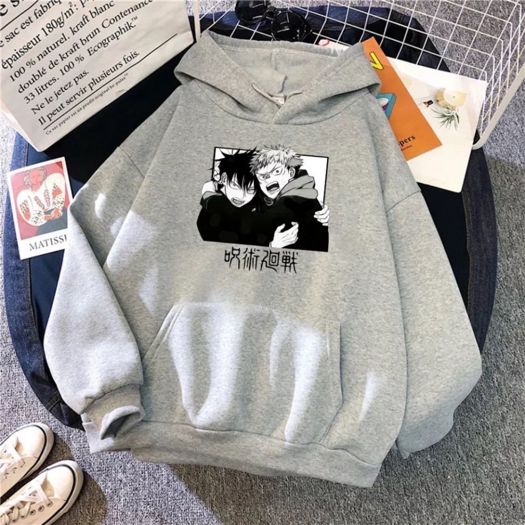 ÁO KHOÁC NỈ UNISEX IN HaraJuku NHẬT BẢN ÁO KHOÁC HOODIE FORM RỘNG NAM NỮ