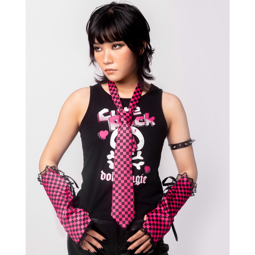 CÀ VẠT DOTCOM | mignonne | màu sắc caro dễ thương cá tính