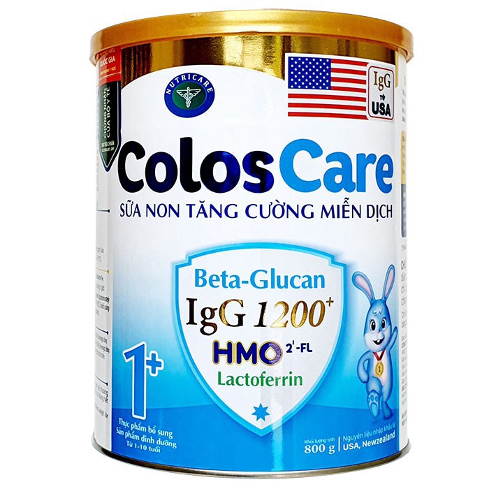 Sữa bột Nutricare ColosCare 1+ 800g