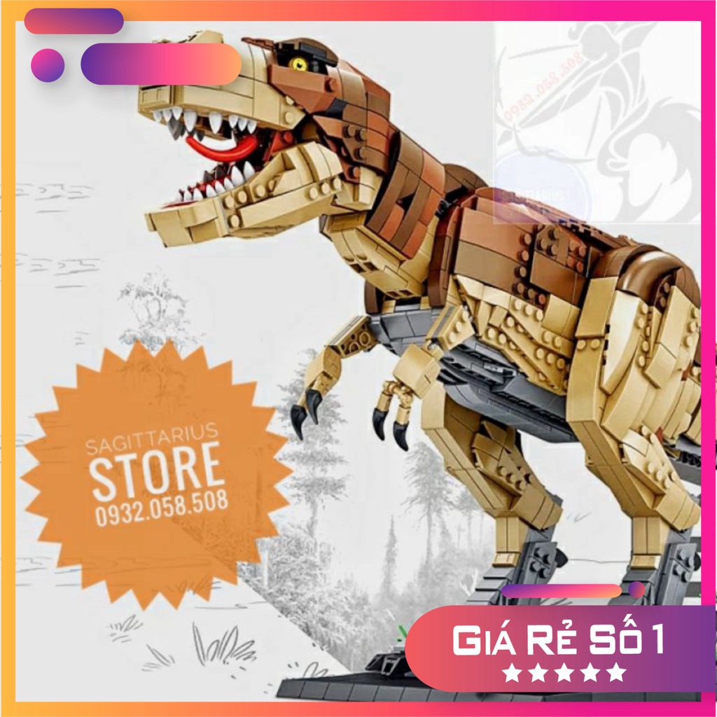 Lego Zuanma 086 Lắp Ráp Khủng Long T.Rex Rampage
