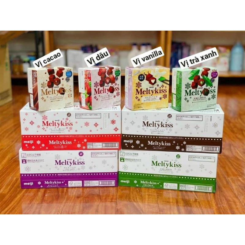 DATE 9/2023 SOCOLA TƯƠI MELTY KISS CỦA NHẬT