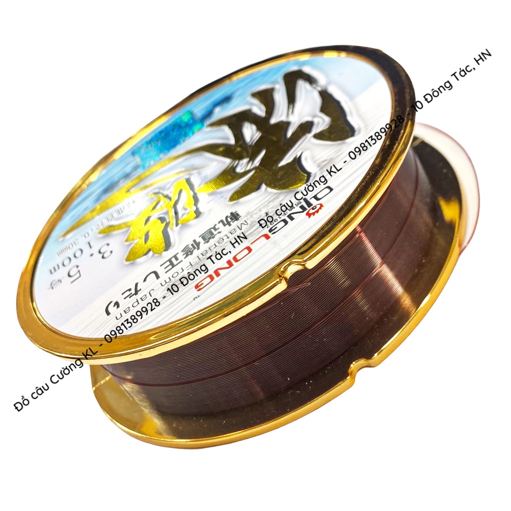 Cước Qinglong Liupo 100m Nâu