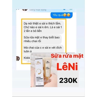 Sữa rửa mặt sữa non
