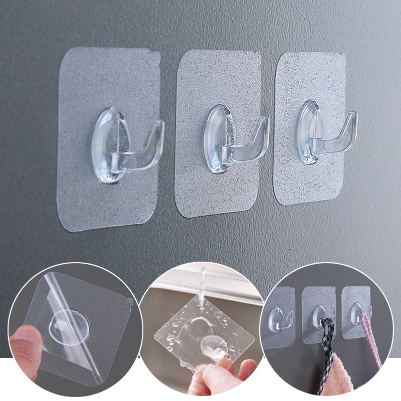 Móc Treo Vật Dụng Dán Tường Trang Trí Nhà Cửa Tiện Lợi