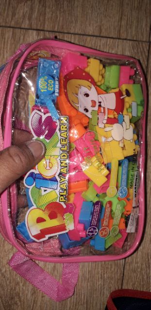 Giỏ lắp ráp Mô hình đa năng Bricks EN71_634 có nhiều chi tiết bằng nhựa ABS rất đẹp