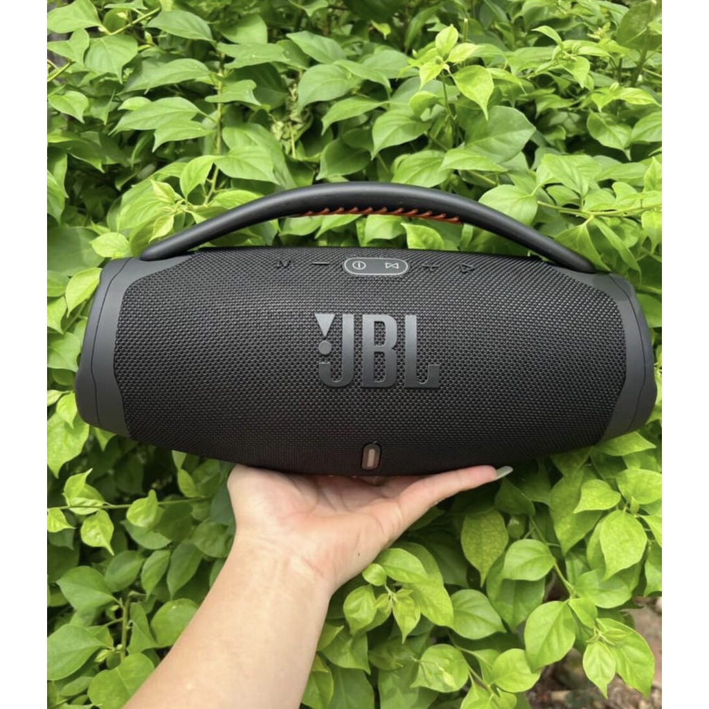 Loa Bluetooth Boombox 3 có LED Du Lịch Thế Hệ Mới . Bass Mạnh Âm Thanh Lớn Cực Đỉnh Bluetooth 5.2
