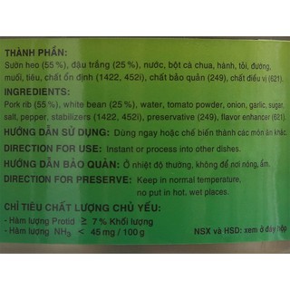 Sườn Nấu Đậu Vissan