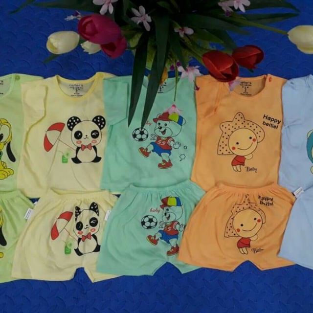 Sét 5 bộ cộc tay cho bé