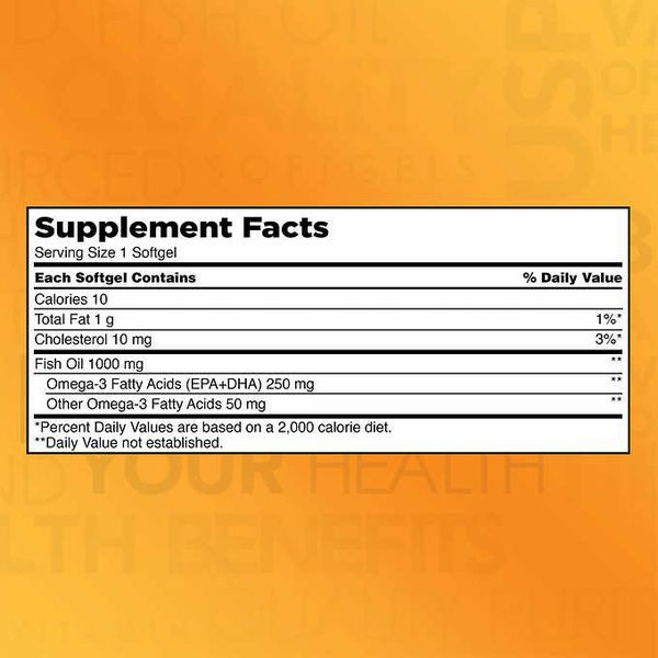 Viên uống dầu cá Kirkland Fish Oil 1000mg 400 viên Healthy Care Quà Tặng Mẹ