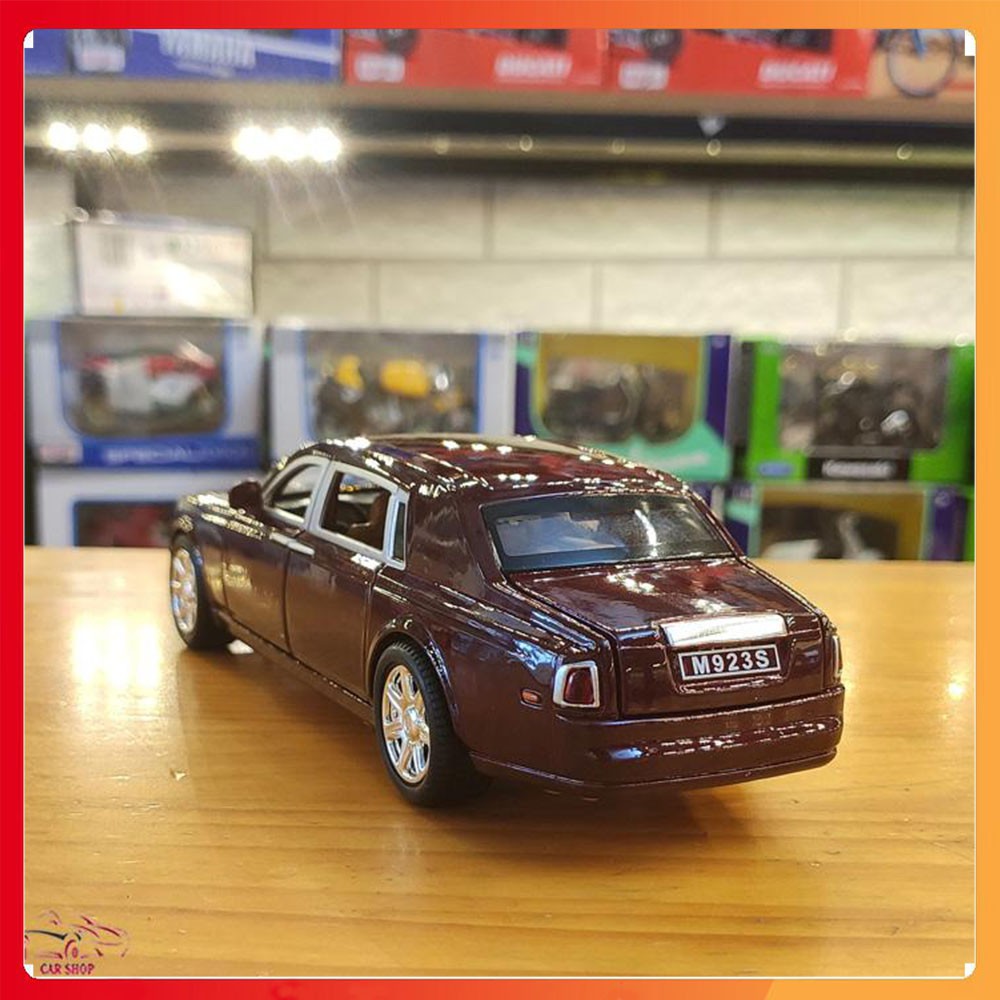 Xe mô hình Rolls Royce Phantom tỉ lệ 1:24 cao cấp