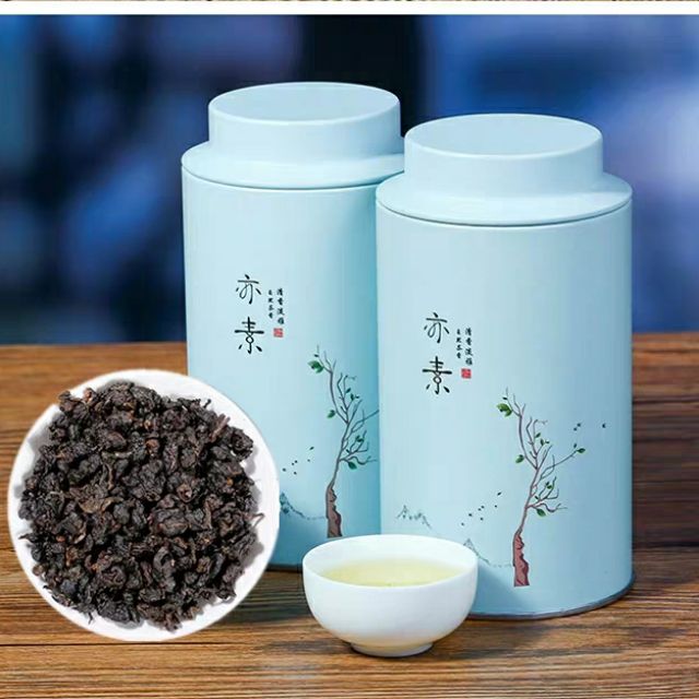 Hộp 250g trà Ô Long Phúc Kiến chính hãng, trà hắc ô long, trà ô long đen
