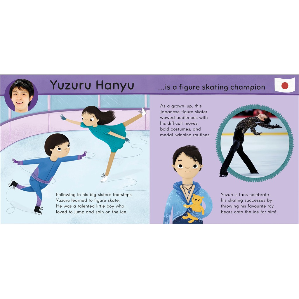 Sách truyền cảm hứng Sports Heroes – When I Grow Up - DK